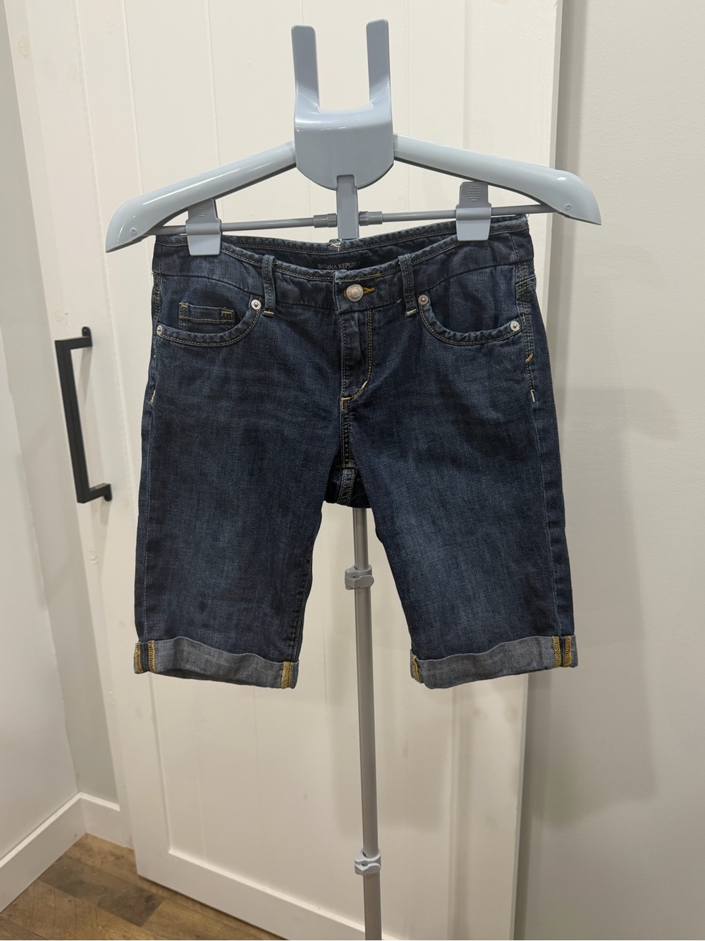 Banana Republic Long Denim Jean Shorts